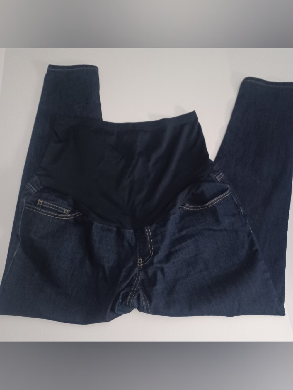 Time And Tru Maternity Jeans Sz M 8 10